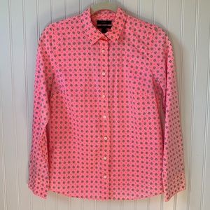 J. Crew Perfect Fit Button-Down Shirt, Size 4